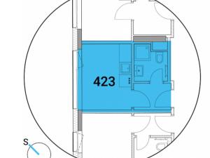 Pronájem bytu 1+kk, Praha - Stodůlky, Mukařovského, 13 m2