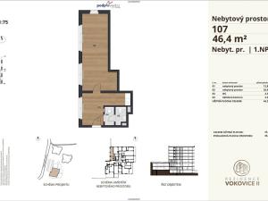 Prodej komerční nemovitosti, Praha - Vokovice, K Červenému vrchu, 47 m2