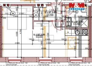Pronájem bytu 2+kk, Humpolec, Nerudova, 35 m2