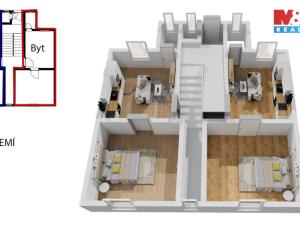 Prodej činžovního domu, Louny, Karlova, 200 m2