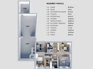 Prodej rodinného domu, Boleradice, 105 m2