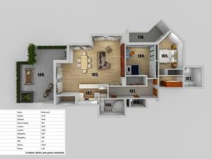 Prodej bytu 3+kk, Praha - Záběhlice, Hyacintová, 110 m2