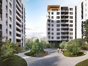 Pronájem bytu 2+kk, Praha, V třešňovce, 57 m2