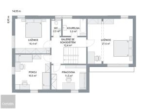 Prodej rodinného domu, Škvorec, 183 m2