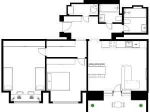 Prodej bytu 3+kk, Praha - Holešovice, Osadní, 82 m2