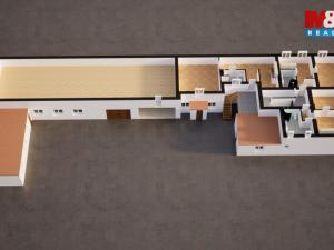 Prodej činžovního domu, Černčice, Husova, 732 m2