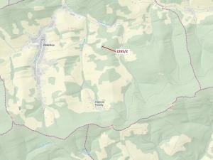 Dražba lesa, Zděchov, 2225 m2