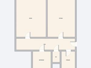 Pronájem bytu 2+kk, Praha - Smíchov, Kroftova, 58 m2