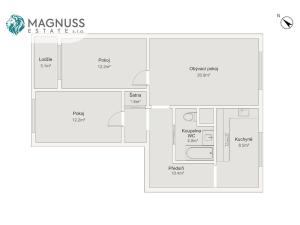 Prodej bytu 3+1, Ostrava - Moravská Ostrava, Mánesova, 70 m2