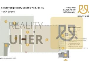 Pronájem skladu, Benátky nad Jizerou - Benátky nad Jizerou II, Průmyslová, 414 m2