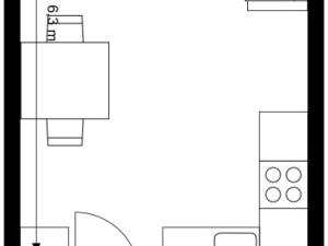 Pronájem bytu 1+kk, Zlín, Nad Stráněmi, 33 m2