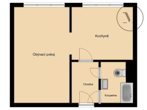 Prodej bytu 1+1, České Budějovice, Staroměstská, 47 m2