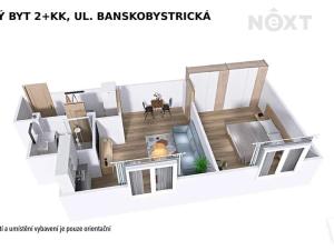 Prodej bytu 2+kk, Šumperk, Banskobystrická, 44 m2