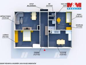 Pronájem rodinného domu, Rokycany - Plzeňské Předměstí, Madlonova, 64 m2