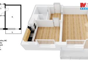 Prodej bytu 1+1, Ostrava, 29. dubna, 39 m2