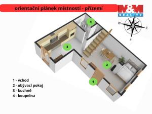 Prodej chaty, Nové Město na Moravě - Pohledec, 80 m2