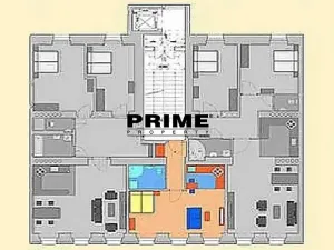 Pronájem bytu 1+kk, Praha - Vinohrady, Sázavská, 35 m2
