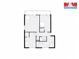 Prodej bytu 3+1, Praha - Klánovice, Medinská, 81 m2