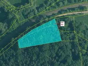 Dražba lesa, Rabí, 2561 m2