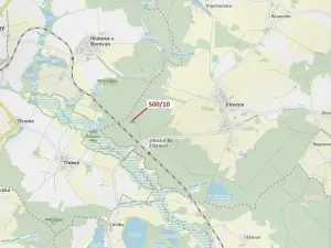 Dražba lesa, Jílovice, 5755 m2