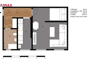 Prodej bytu 1+1, Nový Jičín, Hoblíkova, 37 m2