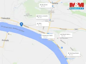 Prodej zahrady, Křešice, 1796 m2