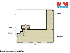Prodej obchodního prostoru, Praha - Uhříněves, Přátelství, 280 m2