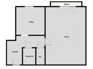 Prodej bytu 2+kk, Most, K. J. Erbena, 56 m2