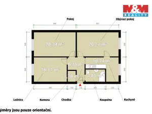 Prodej bytu 3+1, Žlutice, Mlýnská, 77 m2