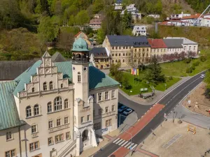 Prodej bytu 1+kk, Jáchymov, náměstí Republiky, 38 m2