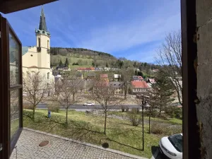 Prodej bytu 1+kk, Jáchymov, náměstí Republiky, 38 m2