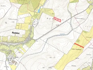 Prodej pole, Roštění, 14449 m2