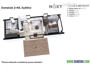 Prodej rodinného domu, Potštát, 26 m2