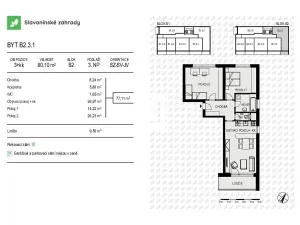Prodej bytu 3+kk, Olomouc, Loudova, 80 m2