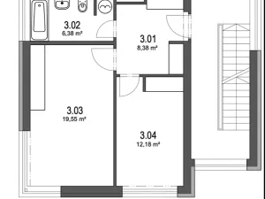Pronájem bytu 2+kk, Mladá Boleslav - Čejetice, Nad Červenkou, 46 m2