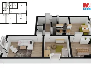 Prodej bytu 3+1, Žatec, Pekárenská, 70 m2