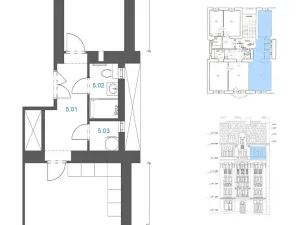 Prodej bytu 2+kk, Praha - Nusle, Nuselská, 52 m2
