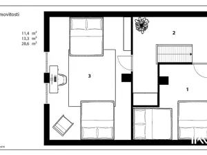 Prodej rodinného domu, Krouna, 111 m2