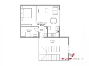 Pronájem bytu 1+kk, Hradec Králové - Pražské Předměstí, Želivského, 39 m2