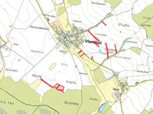 Prodej pole, Vlastiboř, 52855 m2