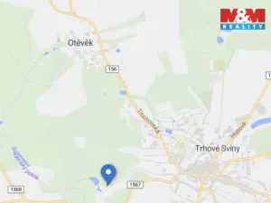 Prodej louky, Trhové Sviny, 574 m2