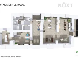 Pronájem obchodního prostoru, Šumperk, Polská, 75 m2