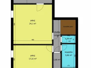 Pronájem rodinného domu, Sudějov, 120 m2