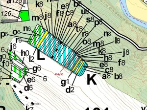 Dražba lesa, Ivančice, 409 m2