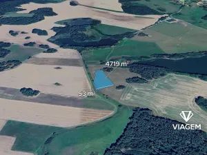 Prodej podílu pole, Chanovice, 3711 m2