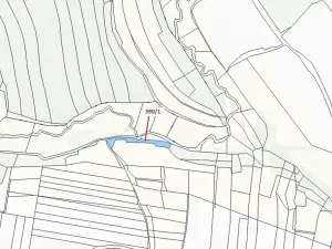 Dražba pozemku, Psárov, 2190 m2