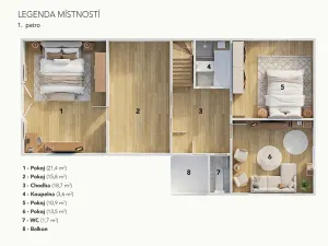 Prodej rodinného domu, Třebotov, Hlavní, 169 m2