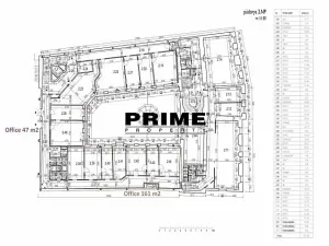 Pronájem kanceláře, Praha - Nové Město, Soukenická, 47 m2