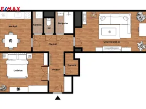 Pronájem bytu 2+1, Ostrava - Poruba, Nálepkovo náměstí, 55 m2