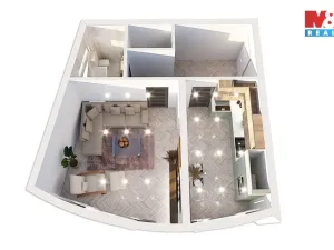 Prodej bytu 1+1, Ostrava - Moravská Ostrava, Nádražní, 52 m2